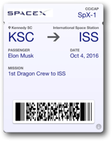 Dragon
                        Mission to ISS