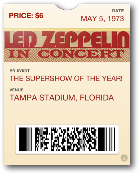 Led
                        Zepellin - Tampa - 1973